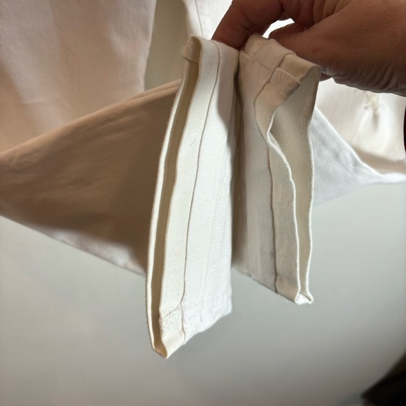 HUE Sz XL Double Cuffed Ultra Soft Distressed Pull  On High Rise Jeggings NEW - Picture 6 of 11